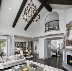 Two Story Family Room