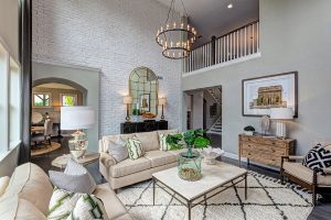 Two Story Family Room