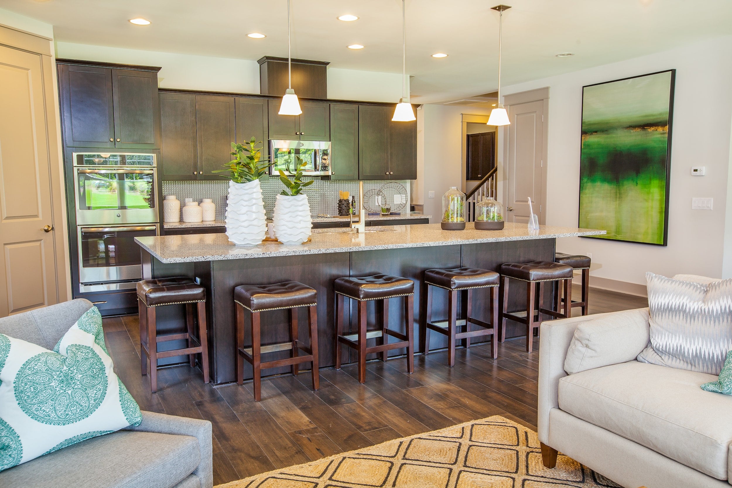 Haven design works Atlanta K Hovnanian Charleston Marseilles model home